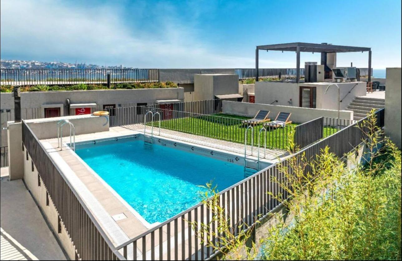 Comodo Loft De Lujo Con Jardín, Con Estacionamiento, Servicio Hom Apartamento Valparaíso